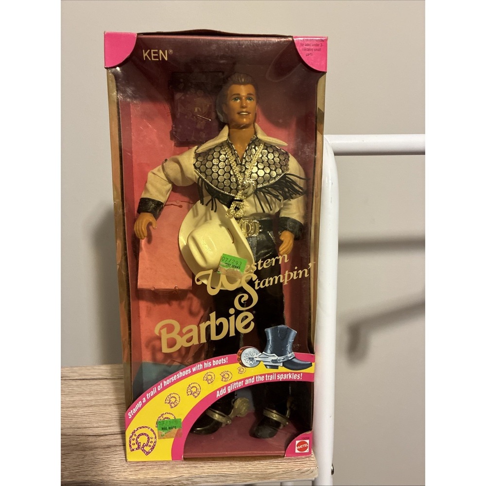 Western Stampin' Ken #10294 NRFB Barbie
